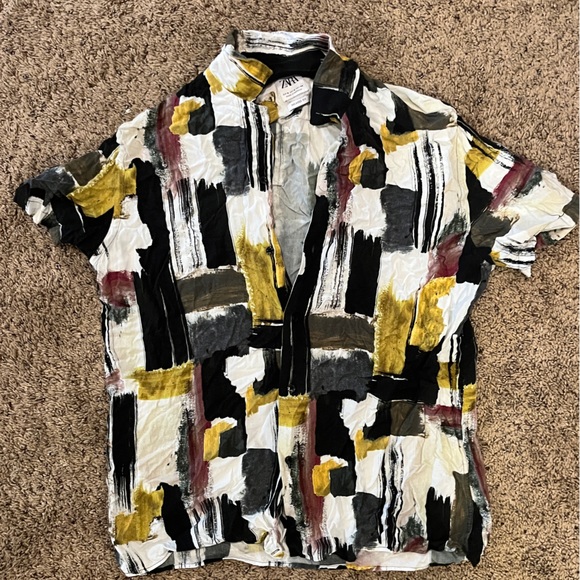 Zara Shirts Mens Zara Button Up Poshmark